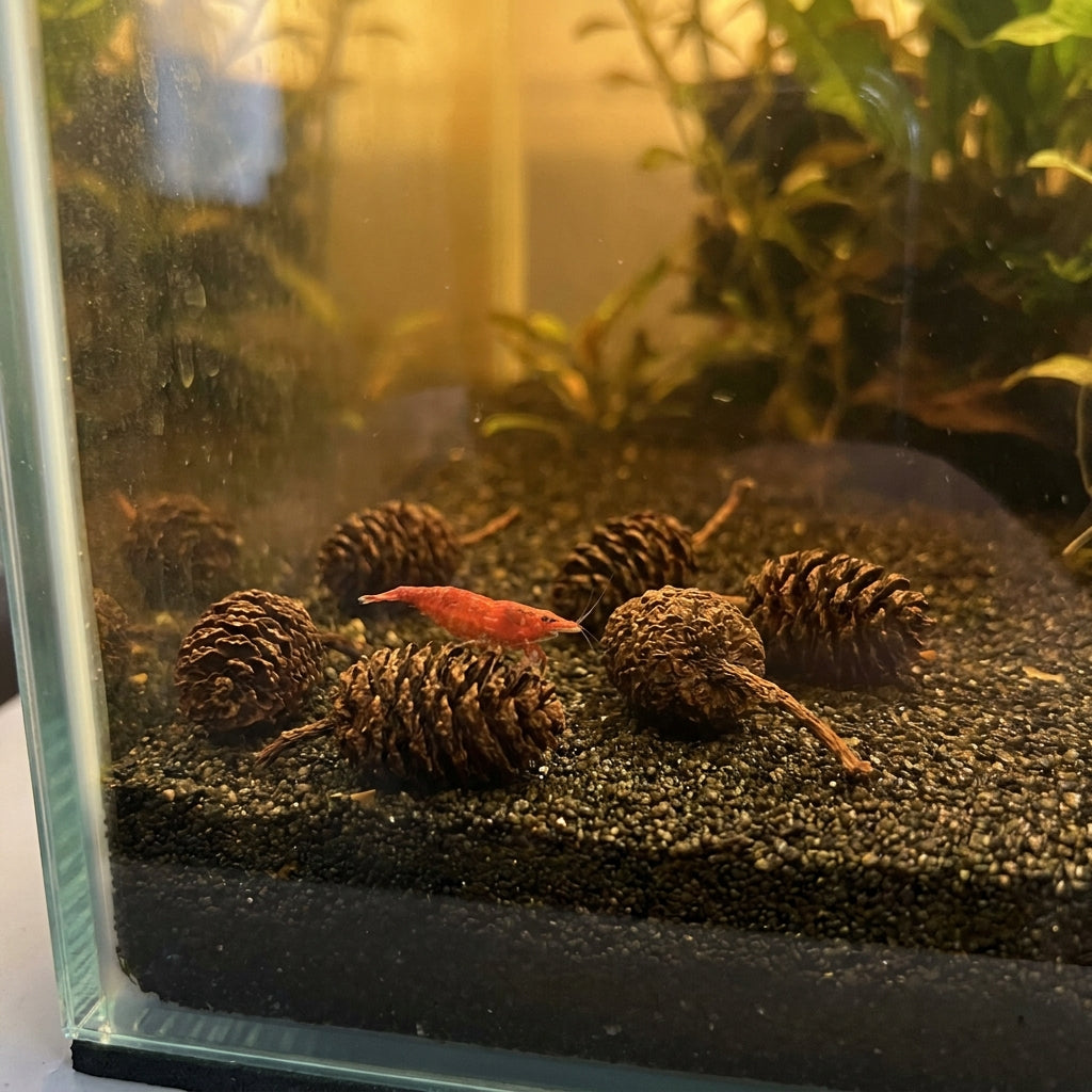 Coni di Ontano per Acquario — Pack 30 — immagine 3
