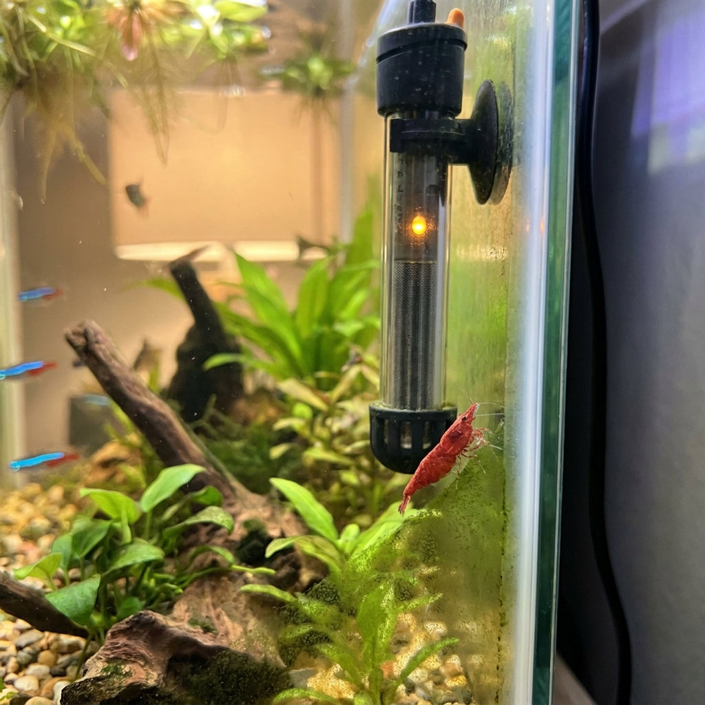 Riscaldatore Nano 25W — Termoriscaldatore per Acquario Piccolo — immagine 3