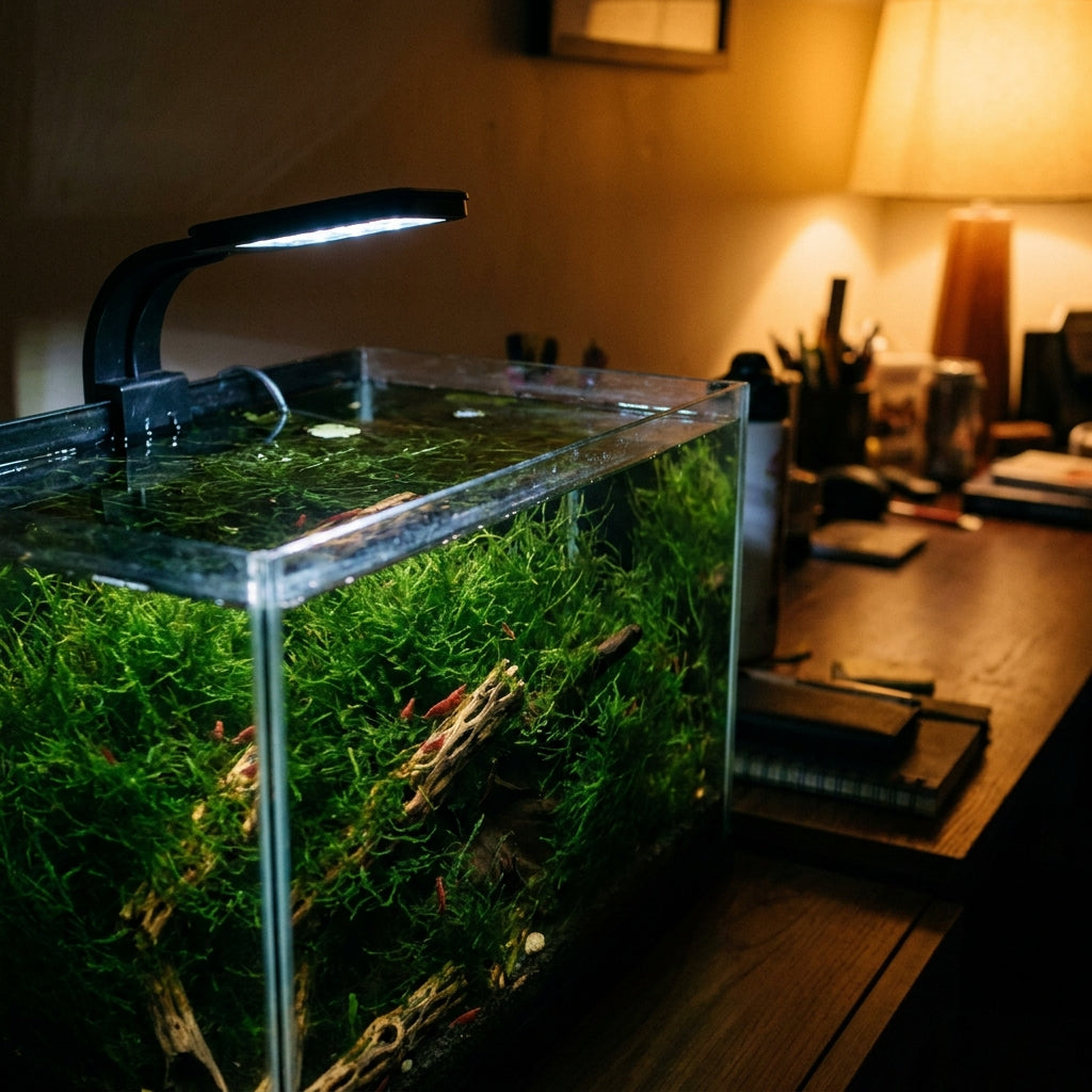 Plafoniera LED Nano — Illuminazione per Acquario Caridine e Piante — immagine 3