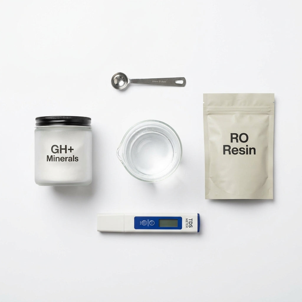 Kit Acqua Perfetta per Caridine — GH+ TDS Osmosi Completo — immagine 1