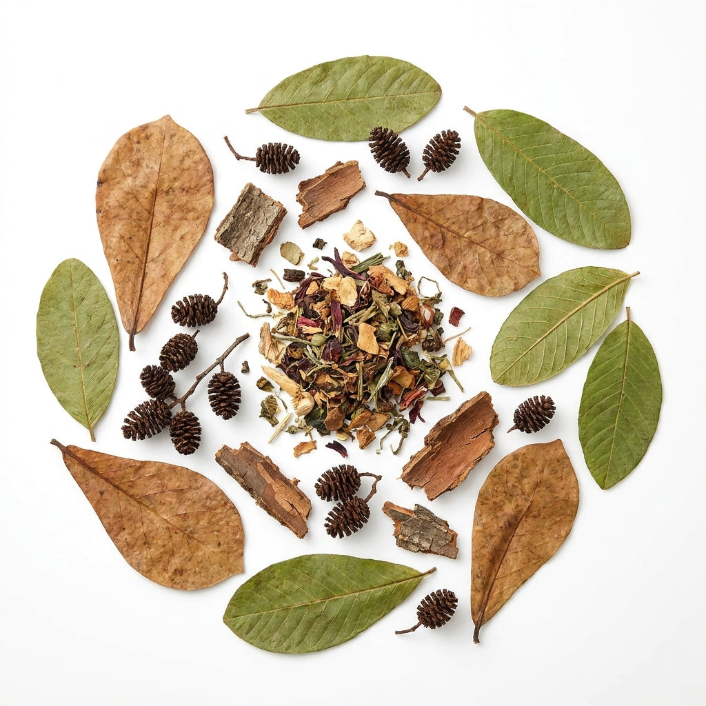 Kit Botanico Completo — Catappa Guava Coni Corteccia Blackwater — immagine 1