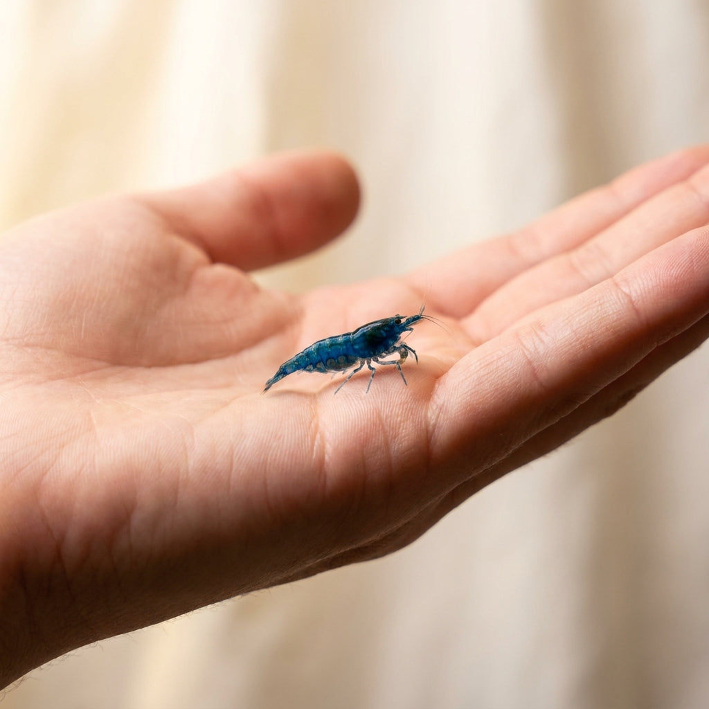 Neocaridina Blue Dream — 10 Caridine Vive Blu — immagine 2