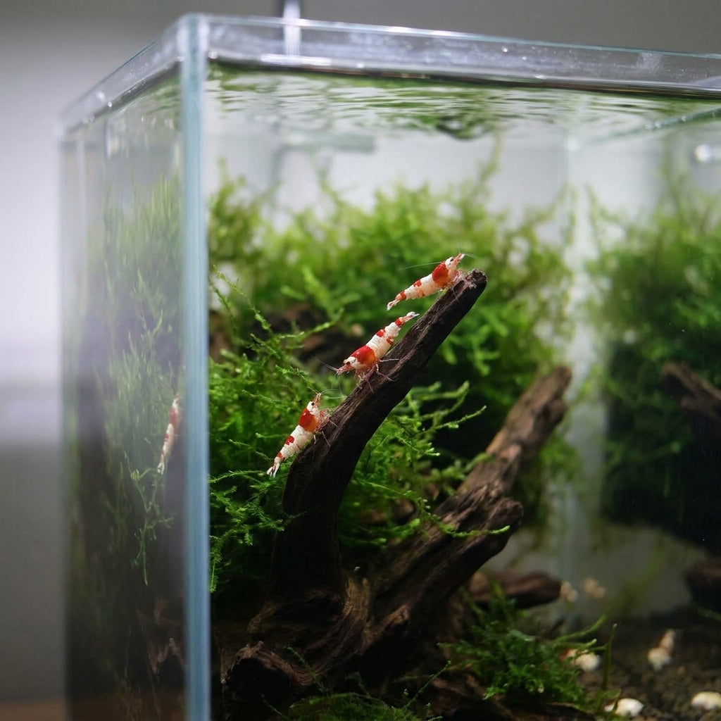 Caridina Crystal Red — 5 Caridine Vive Grade S — immagine 3